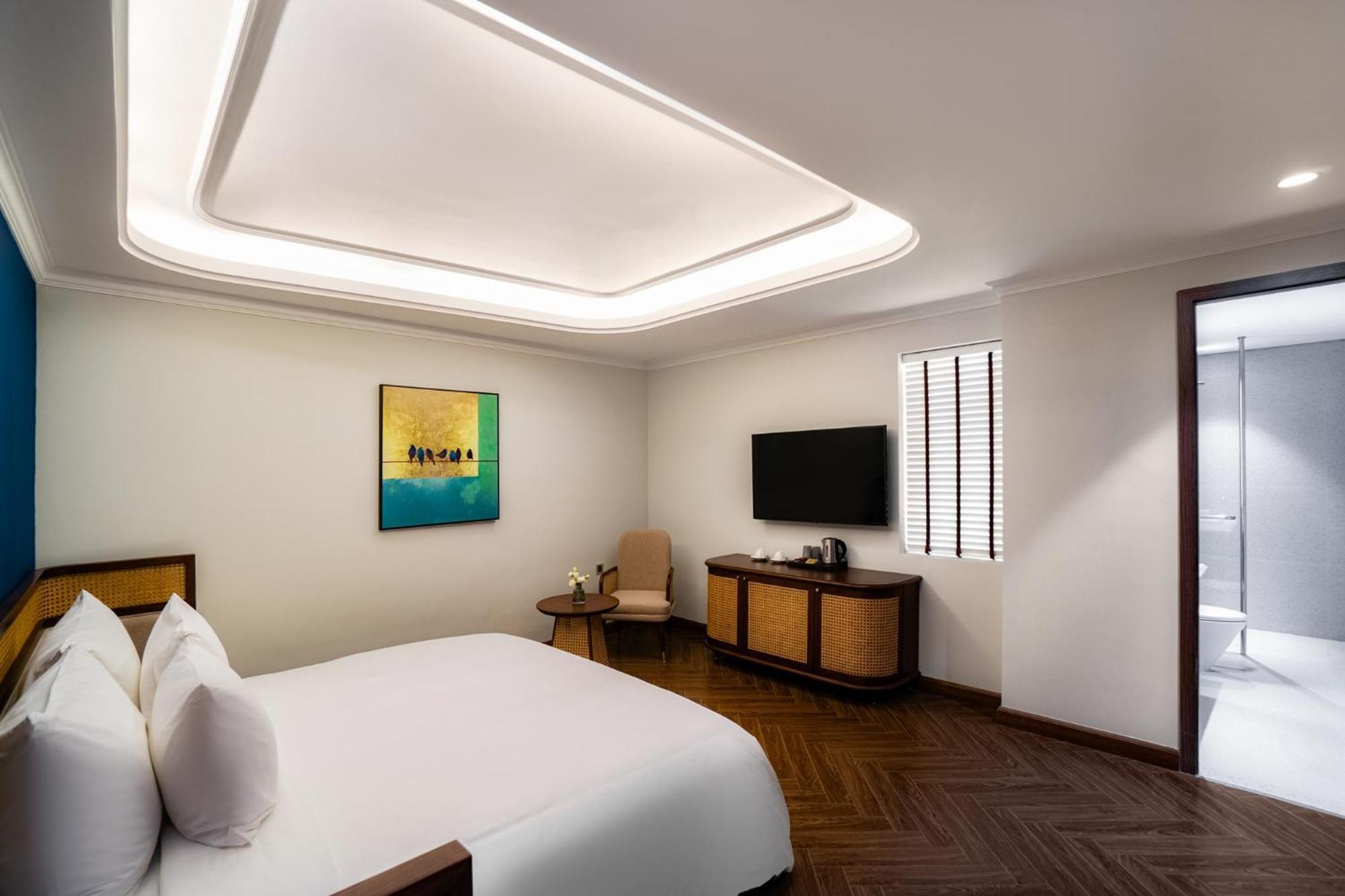La Siesta Classic Hang Thung Hanoi Exterior foto A bedroom at the hotel