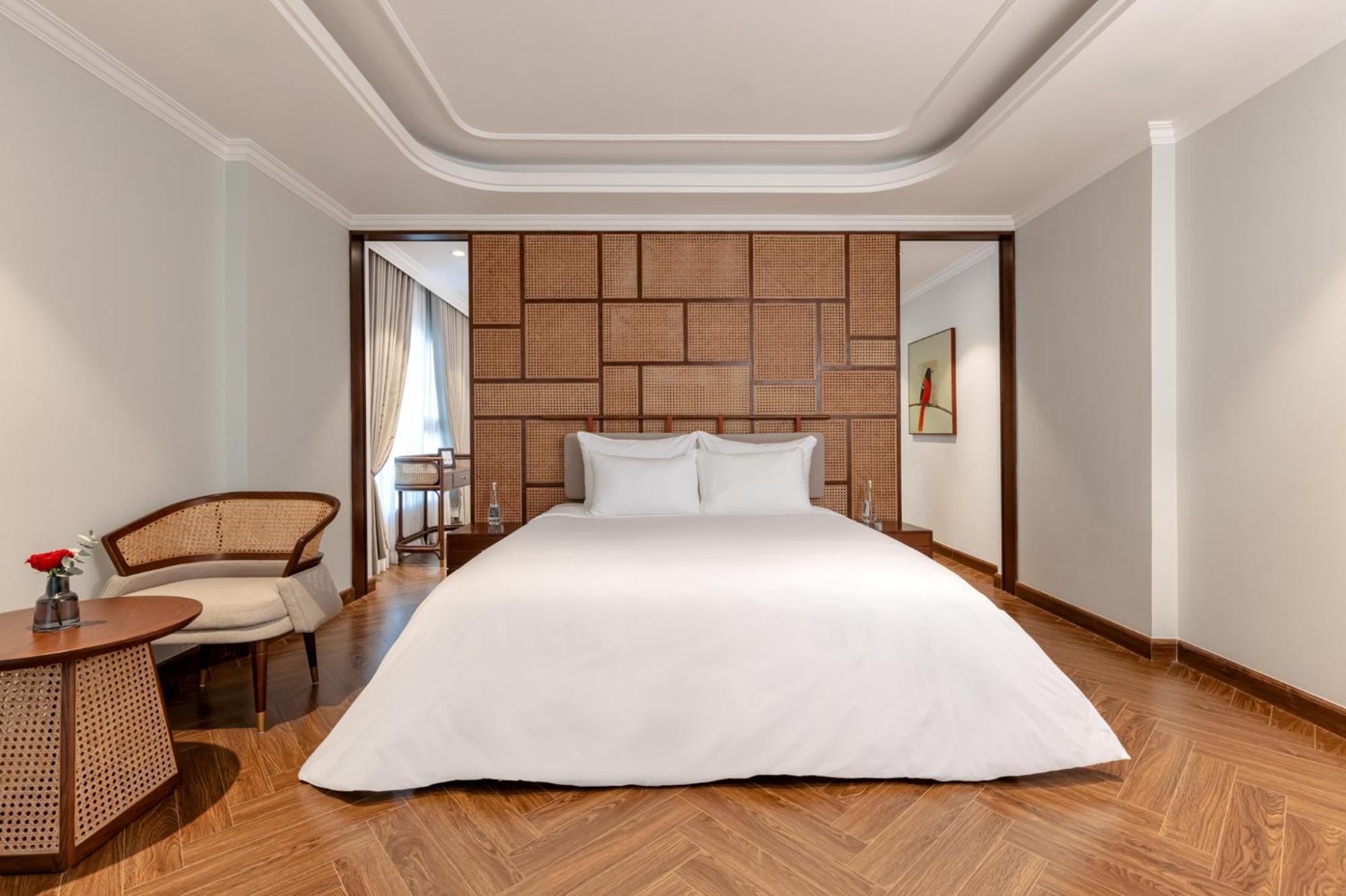 La Siesta Classic Hang Thung Hanoi Exterior foto A bedroom at the hotel