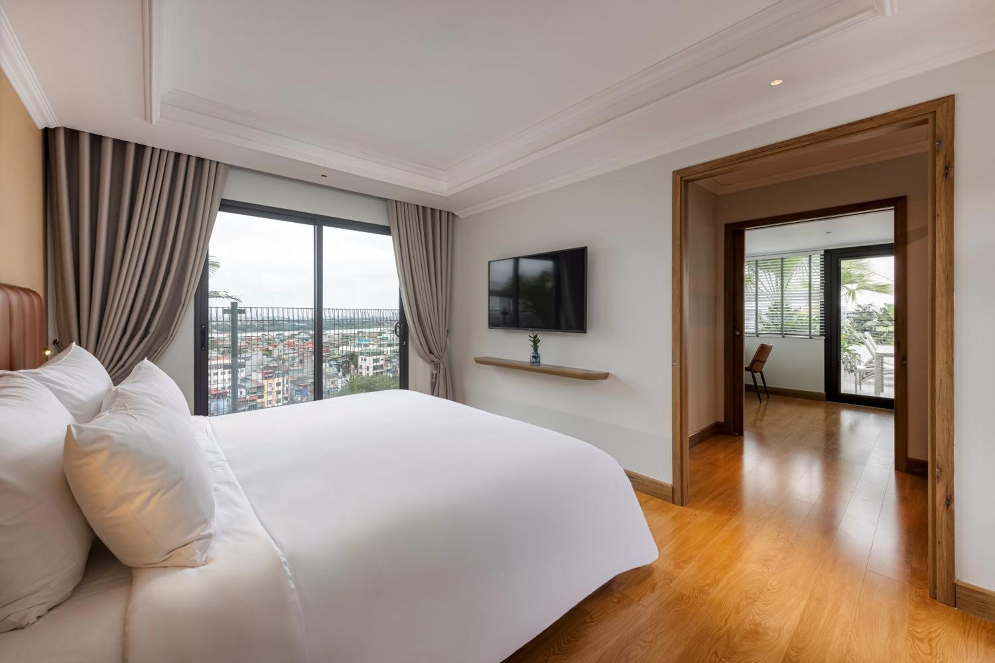La Siesta Classic Hang Thung Hanoi Exterior foto A bedroom at the hotel