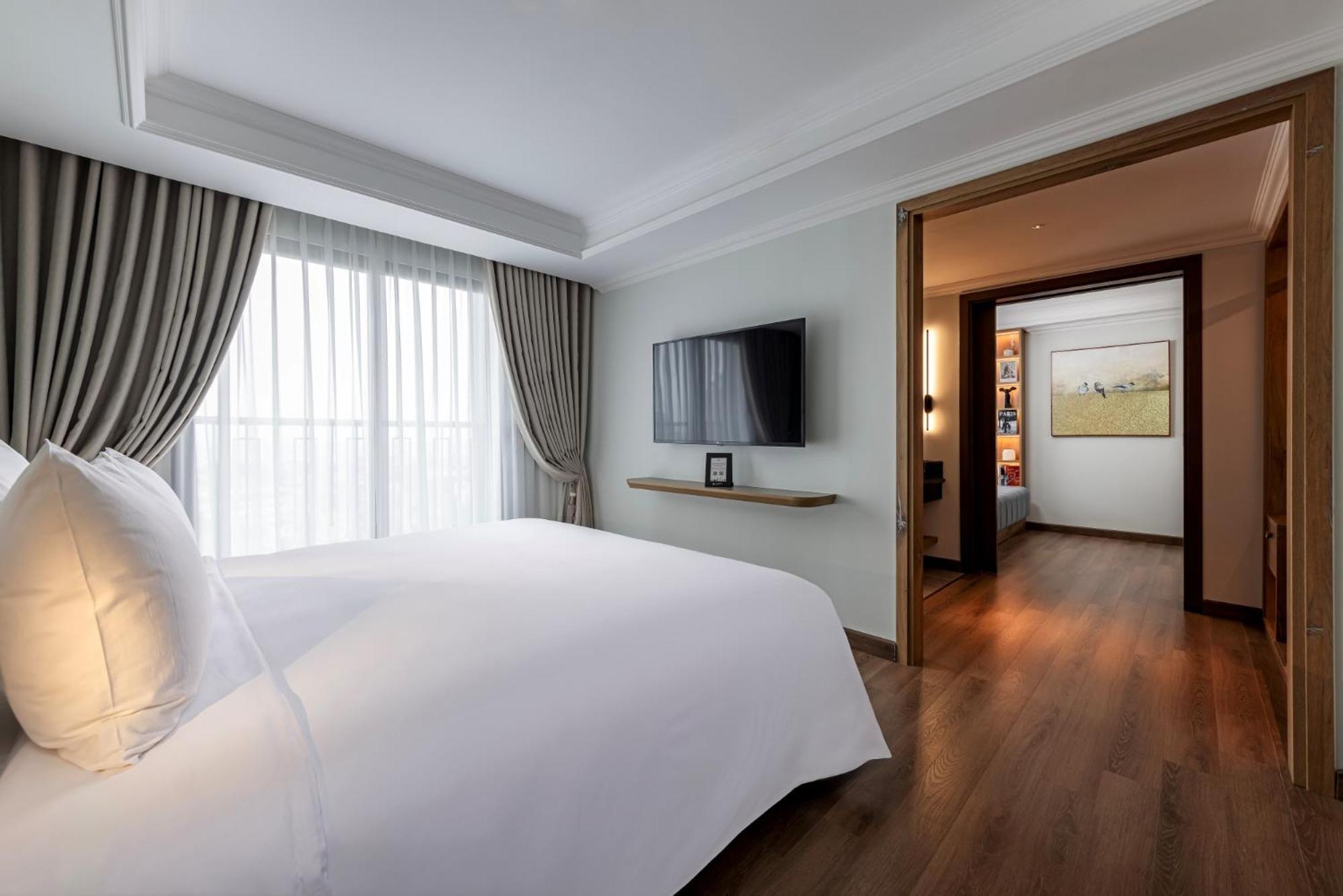 La Siesta Classic Hang Thung Hanoi Exterior foto A bedroom at the hotel