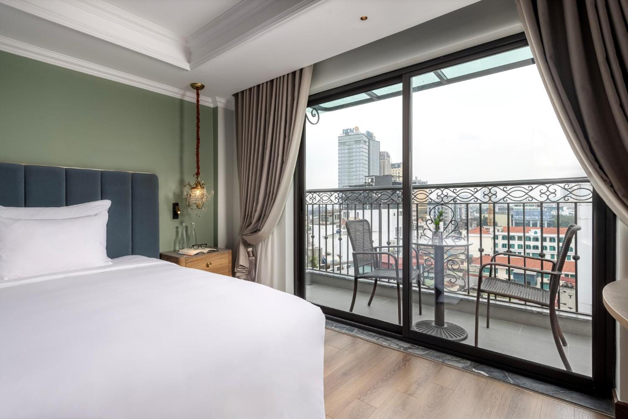La Siesta Classic Hang Thung Hanoi Exterior foto Deluxe Room with Balcony
